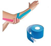 Kinesiology Tape, Therapeutic Adhesive Kt Tape Roll - Waterproof Hypoallergenic Sports Strapping Tape - Ideal for Exercise, Sports and Injury