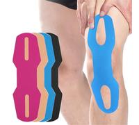 Kinesiology Tapes, 8 Pcs Breathable Waterproof Kinesiology Tape Precut Strips Full Body Muscle Support Tapes, Elastic Cotton Athletic Tape Patches Sports Tape for Knee Back Elbow Wrist Pain Relief