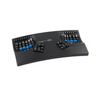 Kinesis Advantage2 Quiet LF Keyboard - Contoured Ergonomic US Layout Keyboard Equipped with Cherry MX Quiet Red Mechanical Key Switches and the SmartSet Programming Engine - Black
