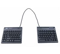 Kinesis Freestyle2 keyboard with 20 separation cable (UK Layout); dram