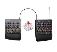 Kinesis GAMING Freestyle Edge RGB Split Keyboard With Cherry MX Mechanical Switches (MX Red - Low Force, Linear Feel)