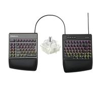 KINESIS Gaming Freestyle Edge RGB Split Mechanical Keyboard (MX Speed Silver)