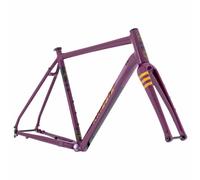 Kinesis Tripster AT Gravel Bike Frameset With Columbus Forks - Dark Plum / 60cm