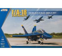 Kinetic 1/48 McDonnell-Douglas F/A-18A/B/C/D Blue Angels 2017 # 48073