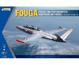 Kinetic 48059 1:48th scale Fouga CM.170R Magister Austrian Air Force