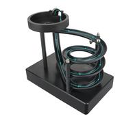 Kinetic Art Perpetual Motion Machine, Non-Stop Rolling Ball Fascinating Desk Toy, Newtons Science Physics Gadgets Stress Relief Cycle Device Creative Decor Gifts for Fun Education-Black