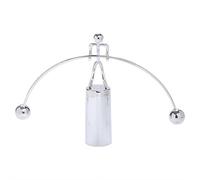 Kinetic Fishing Sculpture - Balance Art for Your Space, Fisherman Kinetic Balancing Desk Toy Fishing Physics Sculpture for Home Office Art Decor, Stainless Steel Balance Physics Toy
