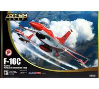Kinetic Gold 48133 1:48th F-16C Block 52 ‘Black Knights’ Republic of Singapore