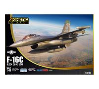 Kinetic Model Kits - Model Plane F-16c Viper Block 25/42 USAF Kinetic 48102 1/48th Model Tank Promo