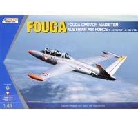 Kinetic Model Kits 1/48 Fouga CM.170R Magister Austrian Air Force # 48059