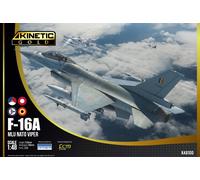 Kinetic Model Kits 1/48 Genera-Dynamics F-16A MLU NATO Viper # 48100