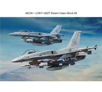 Kinetic Model Kits 1/48 Lockheed-Martin F-16E/F BLOCK 60 # 48136
