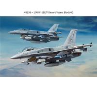 Kinetic Model Kits 1/48 Lockheed-Martin F-16E/F BLOCK 60 # 48136