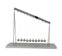 Kinetic Orbital Balance Balls, Newton's Cradle Pendulum, Physics Demonstrator Desk Ornament, Science Toy for Office Home