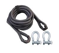 Kinetic Recovery Rope 3in x 29ft Extreme Duty Elastic Snatch Strap for Offroad Vehicles, High Strength Design, Includes Soft Shackle