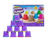 Kinetic Sand 10-Pack | 10 Vibrant Colours for Creative, Mess-Free Play