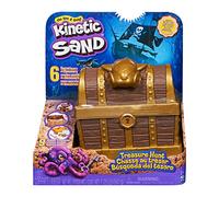 Kinetic Sand Treasure Hunt Playset with 9 Surprise Reveals and 567g Sand