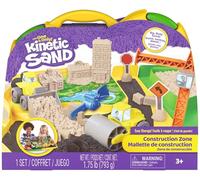 Kinetic Sand Construction Zone, Moldable Play Sand Sensory Toys, Ages 3+