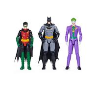 Kinetic Sand DC Comics Batman Rebirth Robin and Joker Figure Set 30 cm with Fabric Cape
