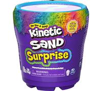 Kinetic Sand, Jars with Surprise, Play Set with 113 g of Coloured Sand - for Children from 3 Years
