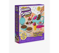 Kinetic Sand Scents, Ice Cream Treats Playset with 3 Colours of All-Natural Scented Sand and 6 Serving Tools