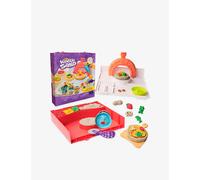 Kinetic Sand, SquishPizza Rising Pizza Playset with 452g Play Sand and 5 Tools, Kids’ Toys for Girls and Boys Aged 5 and up