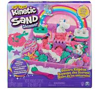 Kinetic Sand Magic Sand - Kingdom of The Unicorns 907 g + 8 Moulds - Create Different Hypnotizing Shapes with This Magical and Colourful Sand Like Modelling Clay - Children's Toy 3 Years and Above