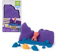 Kinetic Sand, Project Planet Coral Reef with 227g Blue Play Sand & 2 Tools, Sustainably Minded Materials, Sensory Toys for Kids Aged 3+