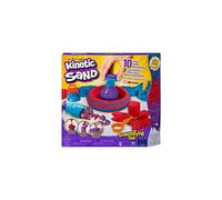 Kinetic Sand, Sandisfying Set with 906 g of Sand and 10 Tools, for Kids Aged 3 and Up, for Christmas.