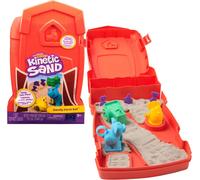 Kinetic Sand, Sandy Farm Set with 340g Play Sand, 6 Tools and Moulds, Reusable