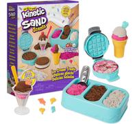 Kinetic Sand Scents, Ice Cream Treats Playset with 3 Colours of All-Natural...