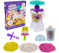 Kinetic Sand, Smoothie Mixer Playset with 14 oz Play Sand, Tools and Popsicle Mould, Play Food Toy, Arts and Crafts Kids Toys for Girls and Boys Ages 5 and up.
