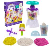 Kinetic Sand, Smoothie Mixer Playset with 14 oz Play Sand, Tools and Popsicle Mould, Play Food Toy, Arts and Crafts Kids Toys for Girls and Boys Ages 5 and up.