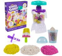Kinetic Sand - Smoothie Mixer Spielset, mit 397 g Sand in 3 Farben, handbetriebe