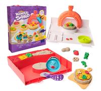 Kinetic Sand SquishPizza Rising Pizza Playset with 452g Play Sand and 5 Tools