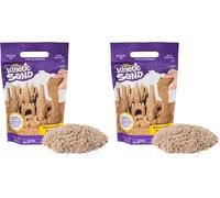 Kinetic Sand The Original Mouldable Sensory Play Sand, Brown, 906 g (Package may vary) (Pack of 2)