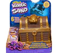 Kinetic Sand Treasure Hunt Playset with 9 Surprise Reveals, 567g Sand