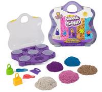 Kinetic Sand, Étui de variété avec sable de jeu de plage, néon et scintillant (0
