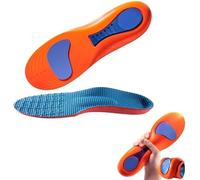 Kinetic Shoe Inserts Croppable, Kinetic Orthotic Insoles 3.0, Plantar Fasciitis High Arch Support Insoles, Boot Work Shoe Insole for Men and Women, Standing All Day Heavy Duty Support (37-38)