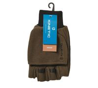 Kinetic Wind Stop Fold Over Gloves M-XL Fleece Glove Fishing Glove