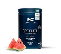 Kinetica Sports Prefuel Pre Workout-Watermelon Flavour |5.9g Amino Acids Blend, 2.3g BCAA's & 95mg Caffeine/Serve, 30 Servings/300g|With Essential Vitamins Minerals|Supports Performance & Energy Boost