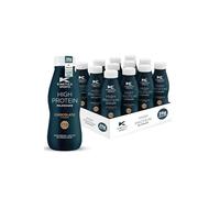 Kinetica Sports Ready-to-Drink High Protein Milkshake - Chocolate Flavour | 25g Protein/Bottle, 12 X 330ml Pack | High Protein, Low Fat & No Added Sugar | Convenient, high protein option for on-the-go