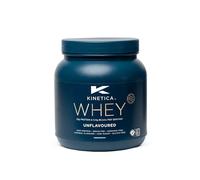 Kinetica Sports Whey Protein Powder Trial Pack - Unflavoured | 23g Protein/Serve, 10 Servings/300g Pack | 5.54g BCAAs | Gluten Free Supplement | Optimum for Muscle Growth & Recovery