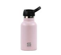 KINETICO SPAIN S.L.U. SAFTA DUSTY PINK - Thermal Bottle, Water Bottle, Stainless Steel, Double Insulated, 12h Hot Drink and 24h Cold Drink, 350ml, 7.5x19.5cm, Powdered Pink, M, Casual