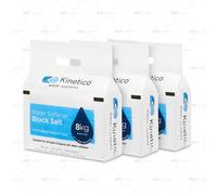 Kinetico Water Softener Block Salt - 3 packs - Guaranteed Performance
