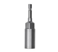 KinetiCore 13mm Nut Driver Bit, 80mm Length 1/4" Hex Shank, High Carbon Steel Magnetic Impact Socket Adapter for Electric Drill, Impact Driver, Bolts & Nuts
