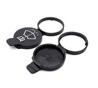 KinetiCore 2 Pack Windscreen Washer Reservoir Cap, Replacement Wiper Fluid Tank Bottle Lid, Snap-Fit Plastic Washer Bottle Cap Compatible with Buick Chevrolet, Car Automotive Accessories