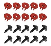 KinetiCore 20 Pcs Engine Undertray Screws Clips Compatible with Ford Focus & Mondeo, Stainless Steel Splash Shield Under Cover Fasteners
