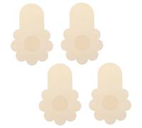 KinetiCore Boob Tape for Large Breasts C-E Cup, 2 Pairs Breathable Hypoallergenic Invisible Lift Tape, Pain-Free Removal Push Up Breast Tape for Dresses Tops, Sweat-Proof Skin-Friendly Yellow