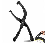 KinetiCore Convenience Plier for Bike Tyre - Lightweight Tyre Bead Breaker Tool, Bicycle Tyre Removal Clamp, Labour-Saving Repair Wrench for Mountain Bike, Road Bike, MTB, E-Bike Tyres (Black)